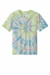 Port & Company - Tie-Dye Tee. PC147 Watercolor Spiral