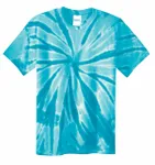 Port & Company - Tie-Dye Tee. PC147 Turquoise