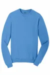 Port & Company Beach Wash Garment-Dyed Crewneck Sweatshirt PC098 Blue Moon