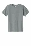 Next Level Apparel Youth CVC Crew Dark Heather Gray