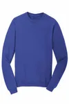 Port & Company Beach Wash Garment-Dyed Crewneck Sweatshirt PC098 Blue Iris