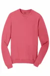 Port & Company Beach Wash Garment-Dyed Crewneck Sweatshirt PC098 Fruit Punch