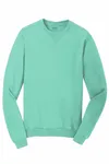 Port & Company Beach Wash Garment-Dyed Crewneck Sweatshirt PC098 Cool Mint