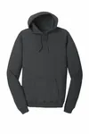 Port & Company Beach Wash Garment-Dyed Pullover Hooded Sweatshirt. PC098H Coal