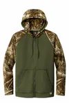 Russell Outdoors Realtree Performance Colorblock Full-Zip Hoodie RU452 Olive Drab Green/ Realtree Edge