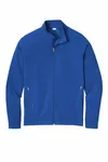 Sport-Tek Sport-Wick Flex Fleece Full-Zip. ST560 TRUE ROYAL