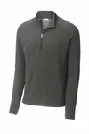 Sport-Tek Sport-Wick Flex Fleece 1/4-Zip. ST561 Dark Grey Heather