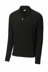 Sport-Tek Sport-Wick Flex Fleece 1/4-Zip. ST561 BLACK