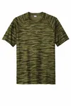 Sport-Tek Drift Camo Tee ST375 Olive Drab Green