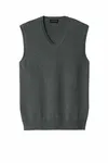 Port Authority Easy Care Sweater Vest SW2860 Charcoal Heather