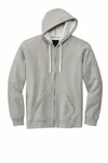Volunteer Knitwear Chore Fleece Full-Zip Hoodie VL130ZH Heather Grey