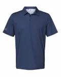 Diamond Dot Print Polo Navy Blue/ White/ Grey Three
