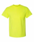 DryBlend® Pocket T-Shirt SAFETY GREEN