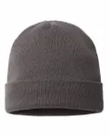 USA-Made 12" Cuffed Beanie Iron Grey
