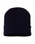 USA-Made 12" Cuffed Beanie TRUE NAVY