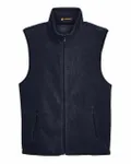 Unisex Fleece Full-Zip Vest Navy