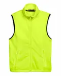 Unisex Fleece Full-Zip Vest SAFETY YELLOW