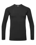Men's Unstoppable Fresh Long Sleeve Underscrub Base Layer BLACK