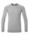 Men's Unstoppable Fresh Long Sleeve Underscrub Base Layer Heather Grey