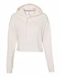 Women’s Lightweight Crop Hooded Sweatshirt BONE
