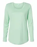 Women's Long Islander Performance Long Sleeve T-Shirt Mint Green