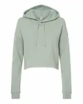 Women’s Lightweight Crop Hooded Sweatshirt Sage