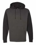 Heavyweight Hooded Sweatshirt Charcoal Heather/ Black