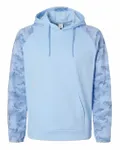 Tahoe Camo Fleece Hooded Sweatshirt Blue Mist
