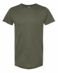 Men's Fine Jersey T-Shirt Heather Military Green
