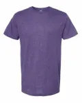 Men's Fine Jersey T-Shirt Heather Purple