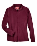 Women's Campus Microfleece Jacket SPORT MAROON