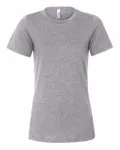Bella + Canvas Ladies' Relaxed Heather CVC Short-Sleeve T-Shirt Athletic Heather