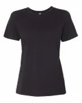 Bella + Canvas Ladies' Relaxed Heather CVC Short-Sleeve T-Shirt Black Heather