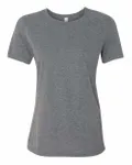 Bella + Canvas Ladies' Relaxed Heather CVC Short-Sleeve T-Shirt Deep Heather