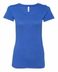Bella + Canvas Ladies' Triblend Short-Sleeve T-Shirt True Royal Triblend