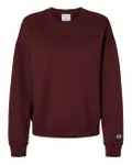Champion Ladies' PowerBlend Sweatshirt Maroon