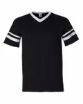 Augusta Sportswear Adult Sleeve Stripe Jersey Black/ White