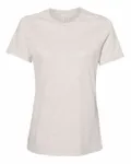Bella + Canvas Ladies' Relaxed Heather CVC Short-Sleeve T-Shirt Heather Prism Natural