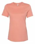 Bella + Canvas Ladies' Relaxed Heather CVC Short-Sleeve T-Shirt Heather Sunset