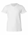 Bella + Canvas Youth Jersey T-Shirt WHITE