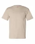 Bayside Adult 6.1 oz., 100% Cotton T-Shirt SAND