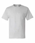 Hanes Men's Authentic-T Pocket T-Shirt Ash