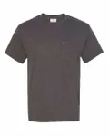 Hanes Men's Authentic-T Pocket T-Shirt Charcoal Heather