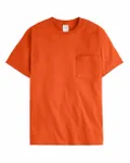 Hanes Men's Authentic-T Pocket T-Shirt Orange