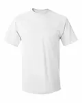 Hanes Men's Authentic-T Pocket T-Shirt WHITE
