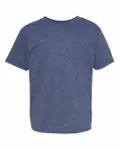 Hanes Youth 50/50 T-Shirt Heather Navy