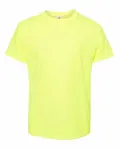 Hanes Youth 50/50 T-Shirt SAFETY GREEN