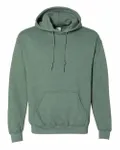 Gildan Adult Heavy Blend 8 oz., 50/50 Hooded Sweatshirt Heather Dark Green