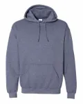 Gildan Adult Heavy Blend 8 oz., 50/50 Hooded Sweatshirt Heather Dark Navy