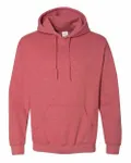 Gildan Adult Heavy Blend 8 oz., 50/50 Hooded Sweatshirt Heather Scarlet Red